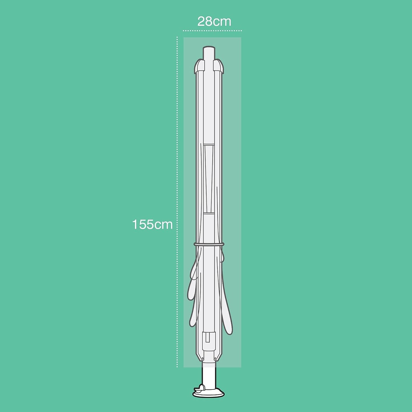Rotary Washing Line Cover