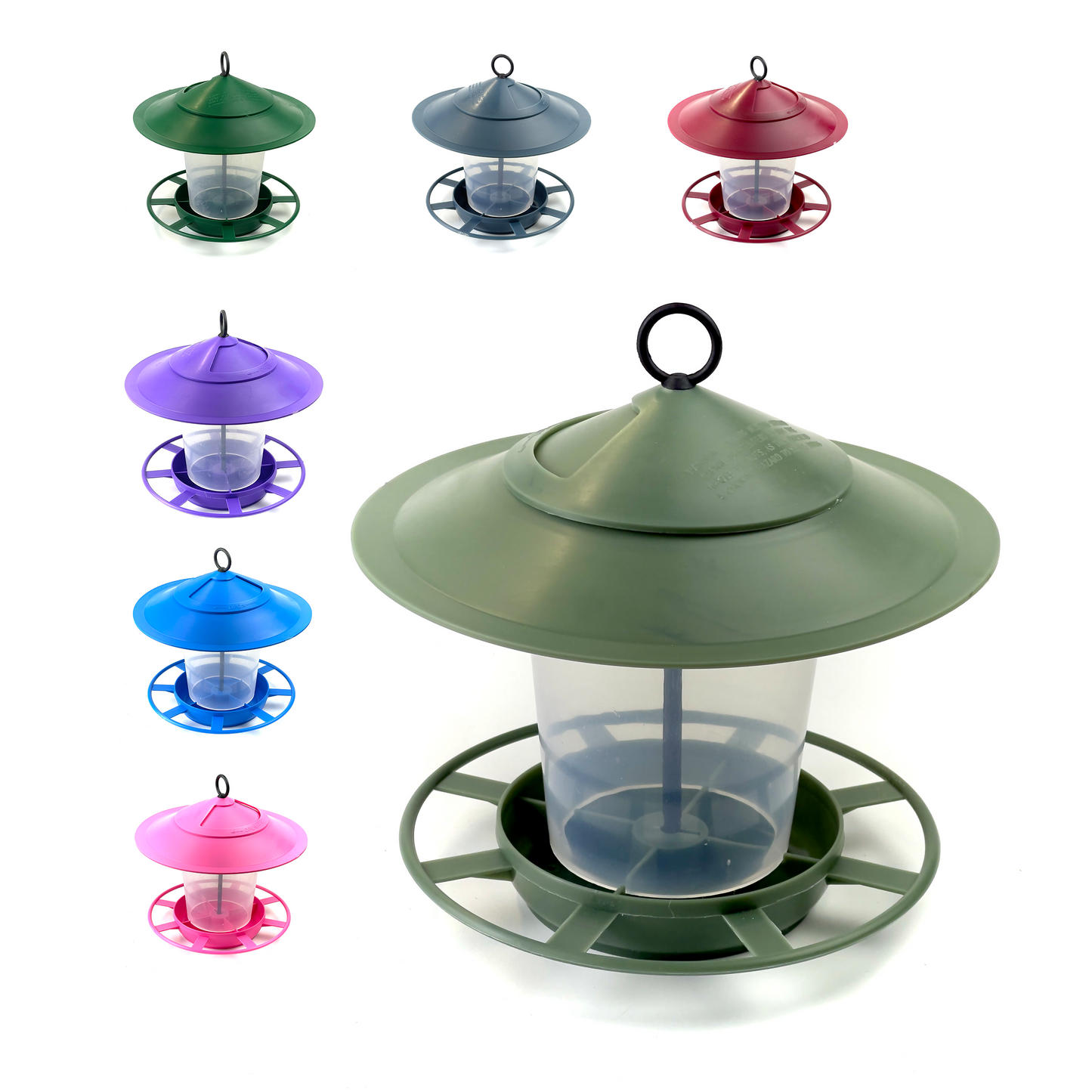 Easy Clean Lantern Bird Feeder - Prevent Disease & Protect Wildlife