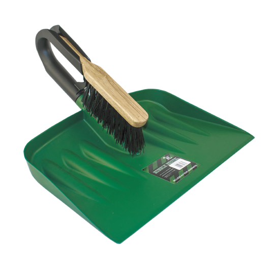 Extra Large Dustpan and Hard Brush