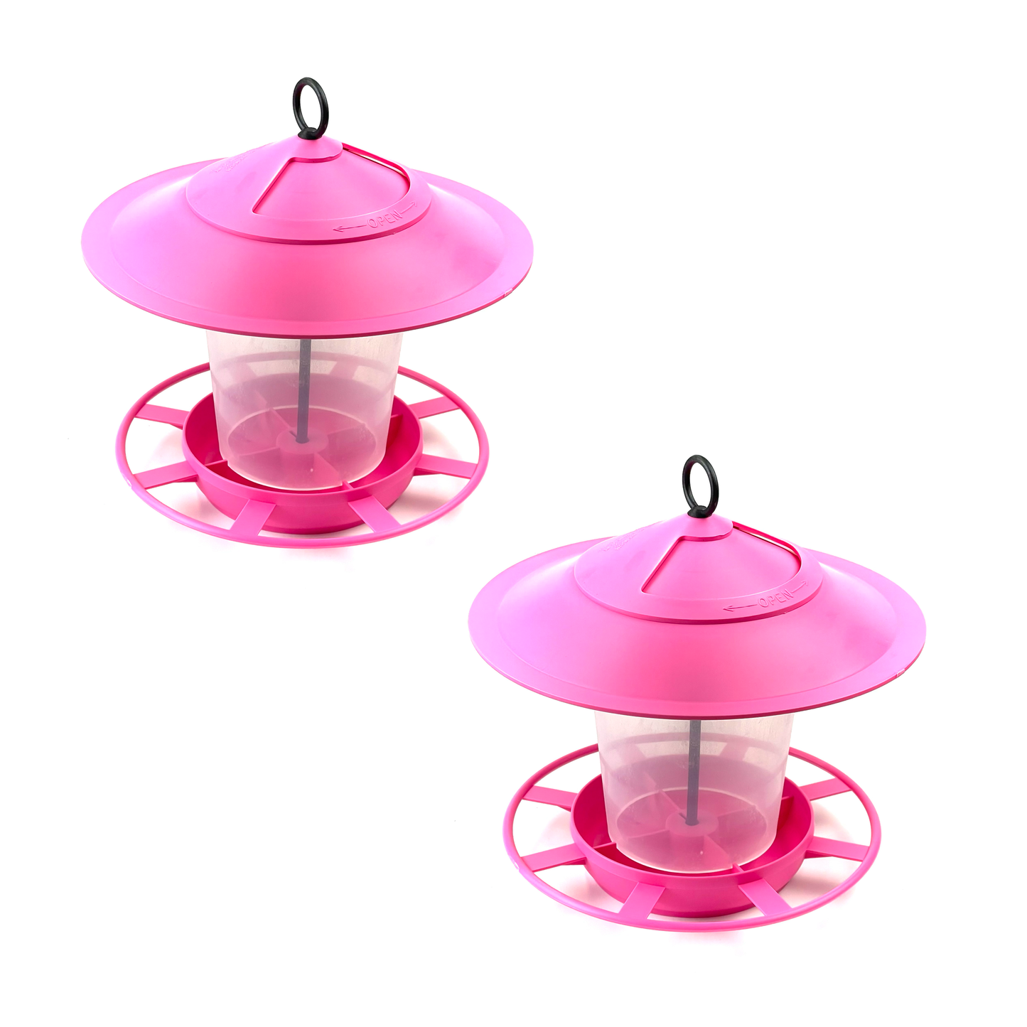 Easy Clean Lantern Bird Feeder - Prevent Disease & Protect Wildlife