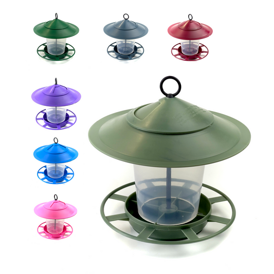Lantern Bird Feeders in Multiple Colours