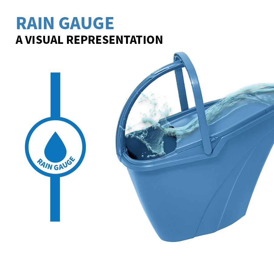 Prevented Ocean Plastic™ Rain Collecting Watering Can in Ocean Blue (7 Litre)