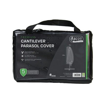 Premium Cantilever Parasol Cover - 83 (W) X 240 (H) cm