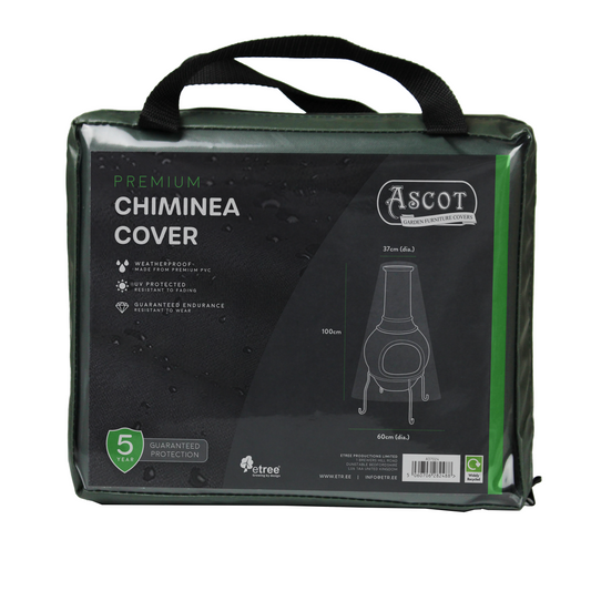 Premium Chiminea Cover - 37/60 (Dia.) X 100 (H) cm
