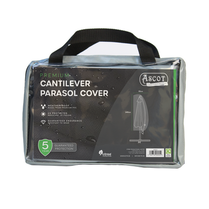 Premium Cantilever Parasol Cover - 83 (W) X 240 (H) cm