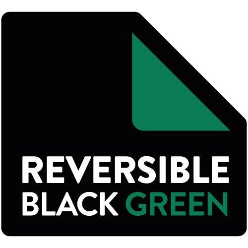 The Garden & Home Co Standard Rectangular Table Cover , Reversible Green/Black, [36049] Rectangular Table Cover