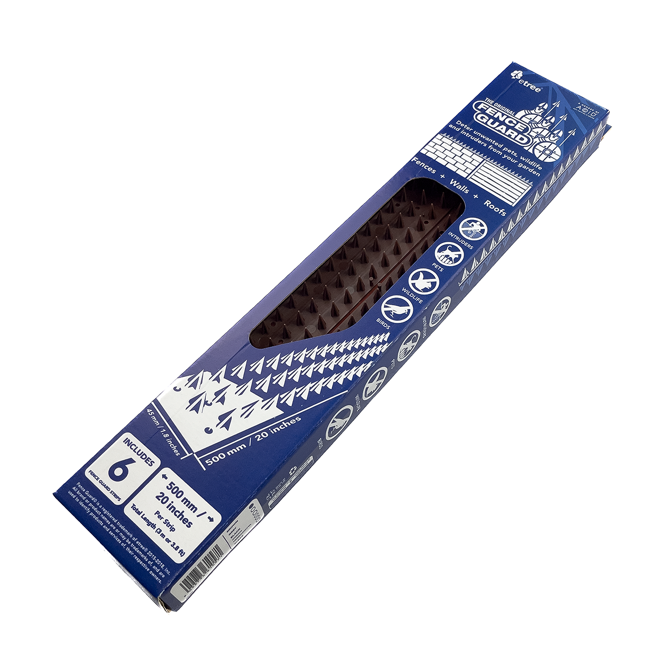 FenceGuard™ Security Spikes (6 or 18 Pack) - Etree