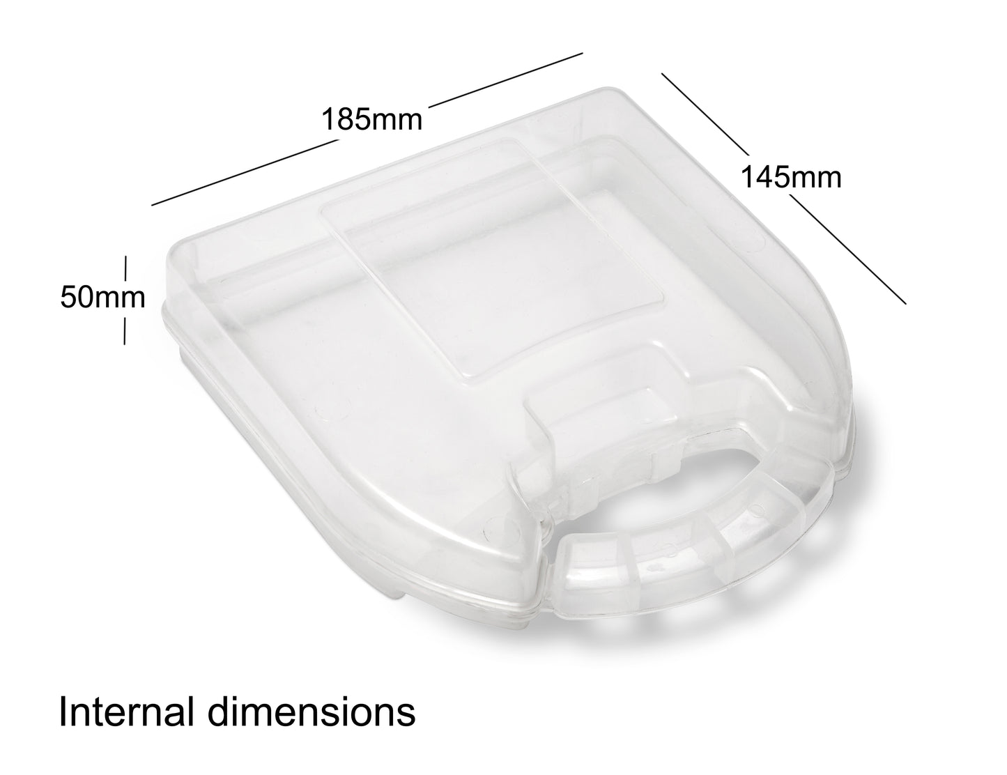 Plastic Clear Storage Case (50x185x145mm internal) - Etree - Etree - Tool Storage & Organization