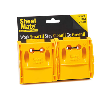Etree Sheet Mate - Reusable fixing method for protective sheets Wall Patching Compounds & Plaster