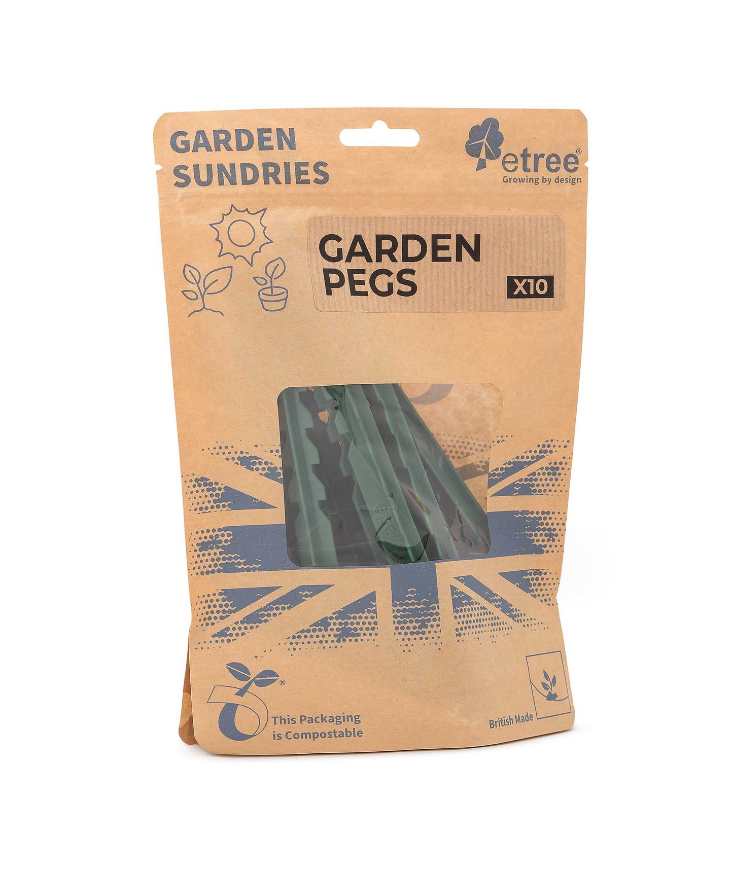 Etree Garden Peg (6pcs) Gardening Accessories